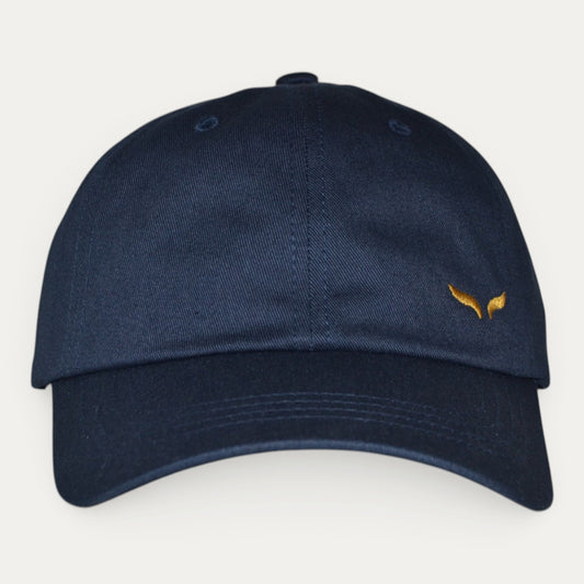 Gorra AURENS Still Navy / Gold, vista lateral