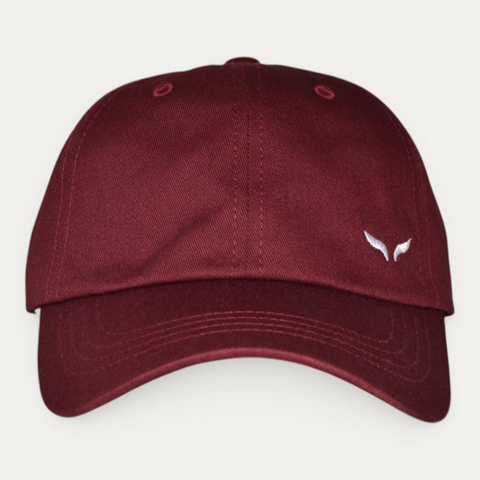 Gorra AURENS Still Maroon / White, vista lateral