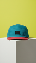 Gorra Five-Panel Diseño Abstracto
