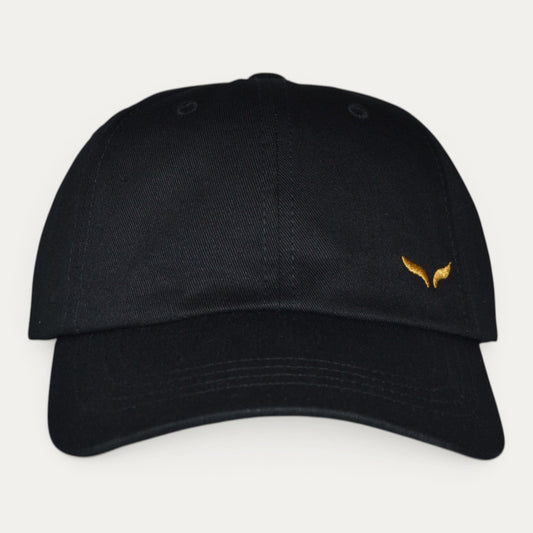 Gorra AURENS Still Black / Gold, vista lateral