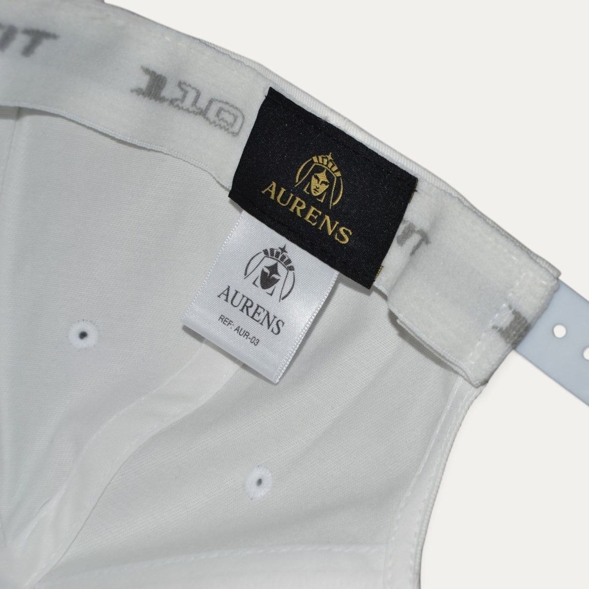 Interior de la gorra AURENS Origin White / Black 3D